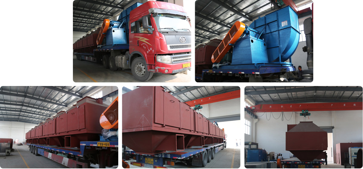 喷漆室有机废气治理工程今日出货！