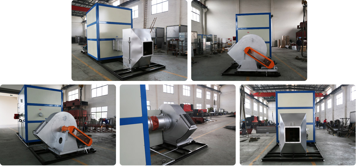 全新天然气加热型催化燃烧设备已完成出货！