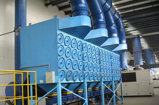 滤筒式除尘器的工作原理