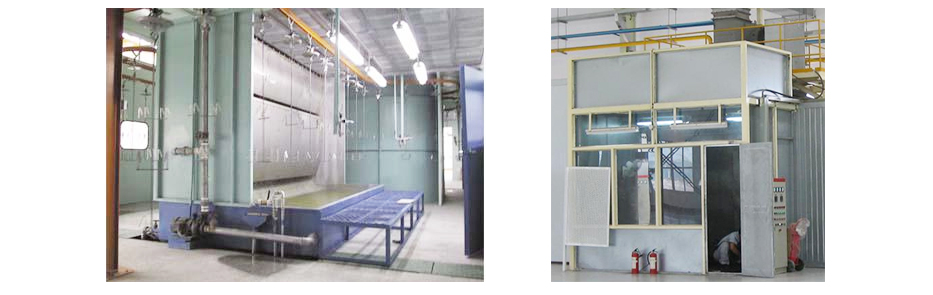 Water curtain spray booth (LSQ)