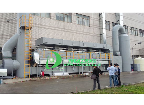 Activated carbon adsorption catalytic purification device project of a new material company in Kunshan