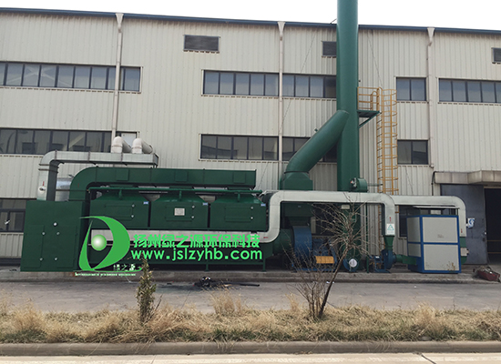 天津某烘干行业活性炭吸附催化净化装置工程