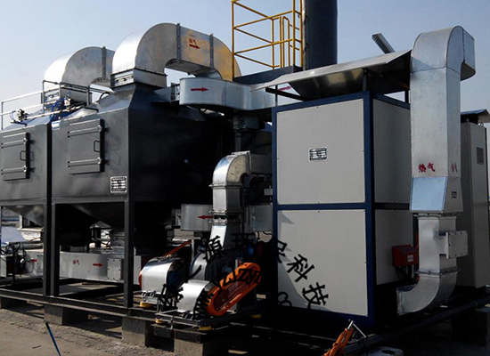 南京某电器公司活性炭吸附催化净化装置工程