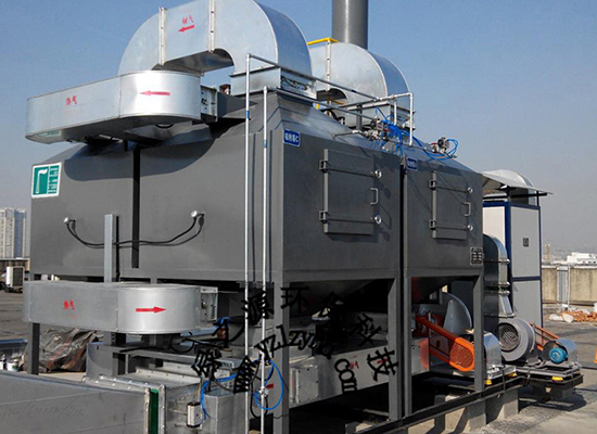 上海某电器公司活性炭吸附催化净化装置工程