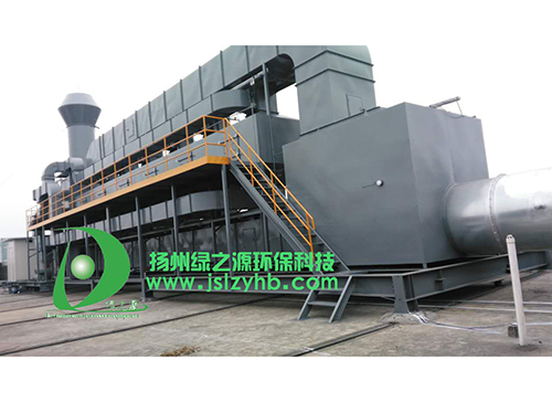 浙江某印刷厂活性炭吸附催化净化装置工程