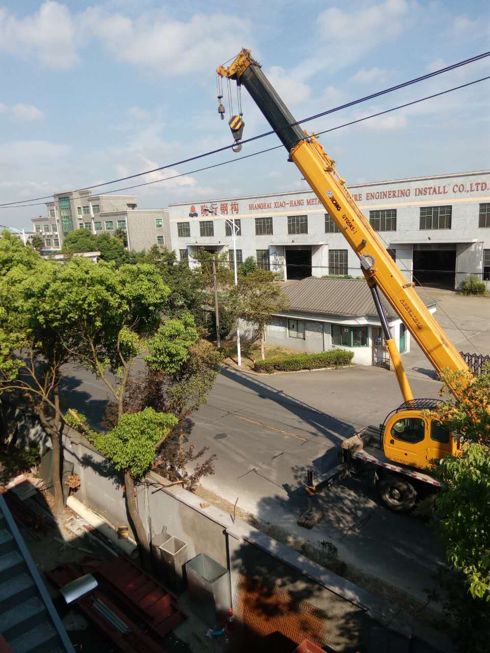 【扬州绿之源环保】吸附脱附催化燃烧项目安装现场