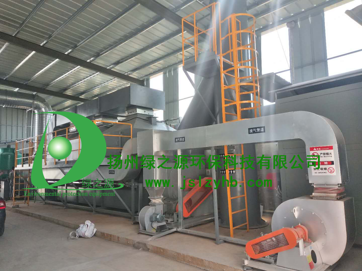 浙江轨道交通行业活性炭吸附催化净化装置项目